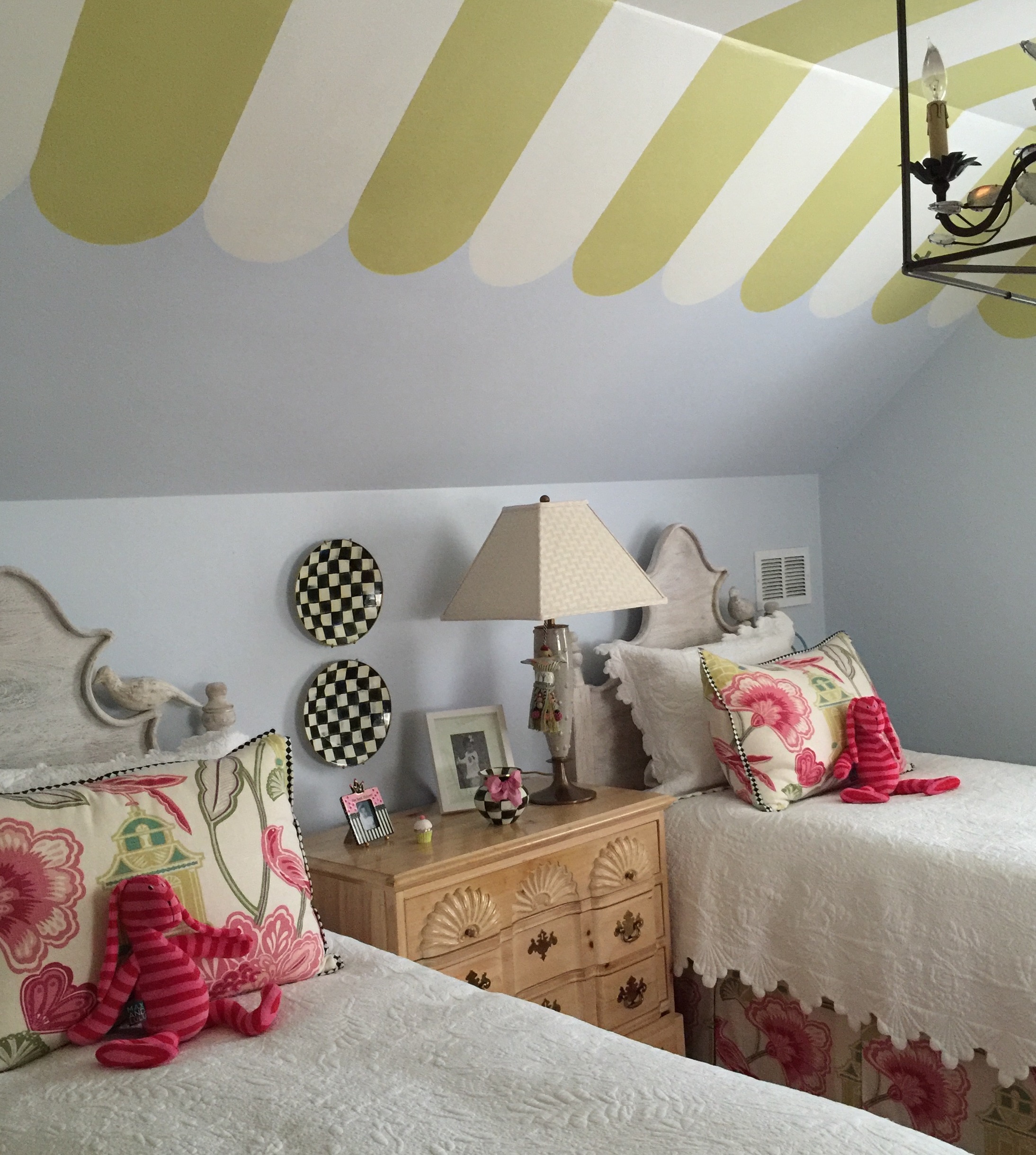 How To Paint Stripes On A Ceiling Designing With Confidence